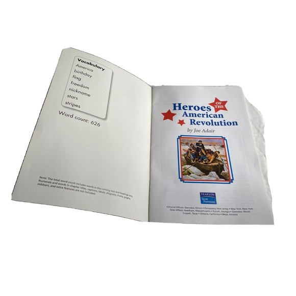 Baseball and American Revolution Beginner Readers Vocabulary Books Lot of 3 - Picture 3 of 5